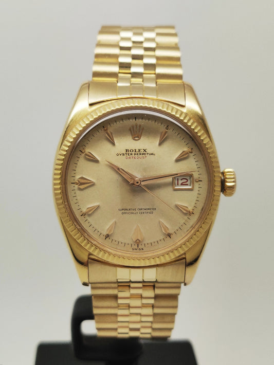 Rolex Datejust Ref. 6605 in oro rosa 18kt